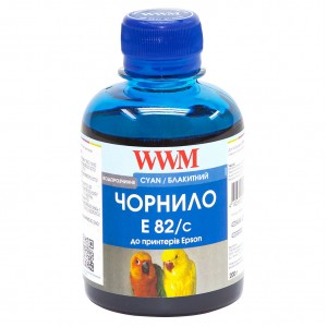 Чернила Epson T081, WWM, 200 г., cyan, (E82/C)